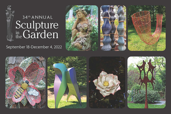 Sculpture in the Garden Postcard
