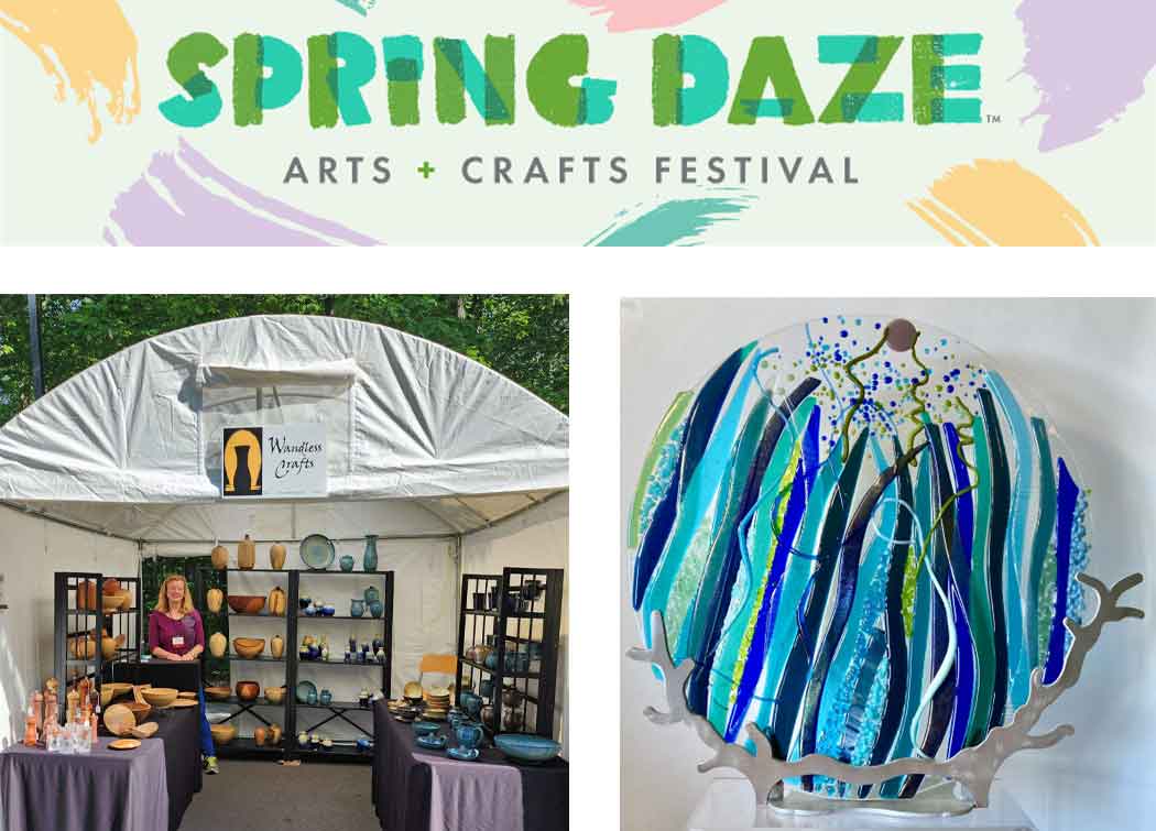 Guild Members Exhibit at Spring Daze Festival 