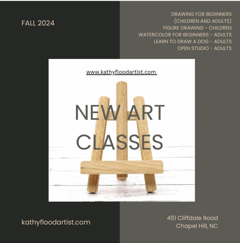 Fall Drawing Classes with  Kathy Flood