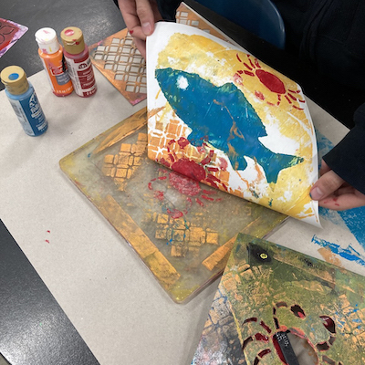 New! Gelatin Printing Workshop